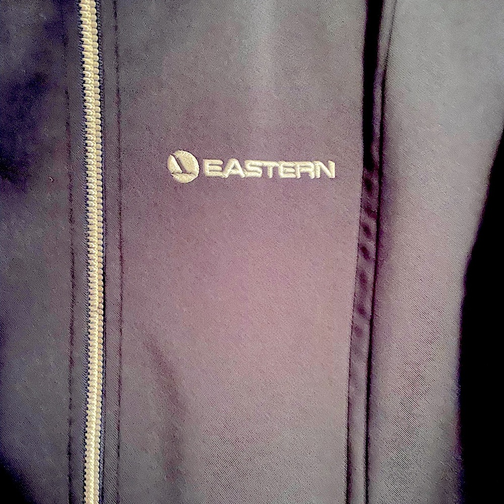 Eastern jacket size 4 lined almost new dark blue - Picture 2 of 5